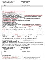 de kiem tra hoc ki i - 12