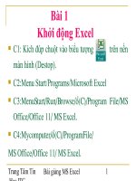 Giao trinh Excell toan tap.