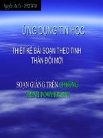 Cách sử dụng giáo án điện tử (2)