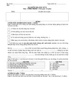 ĐỀ KT HỌC KÌ II - CN 7