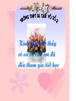 bài 19: tạo và làm việc với bảng