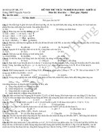 Đề thi thử đại học số 1_THPT Nguyễn Văn Cừ _VT