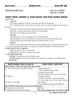 Giáo án tin 8 new từ tuần 9