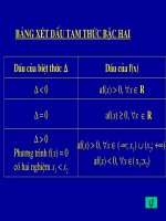 dl dao ve dấu tam nthức bậ 2
