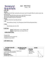 Giao an hinh 7- Tiet 37- 3 cot moi