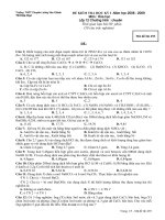 kiểm tra kh 1-12chuyên (08-09)