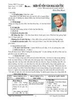 Nhìn về vốn văn hóa dân tộc (tiết 88-89)