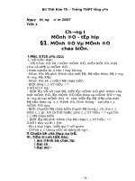 Đại số 10 ban A từ tiết (1-21)