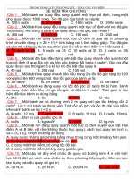 Động lực học Vật rắn_VL12(Kiểm tra kiến thức tối thiểu)