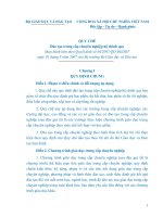 QUY CHẾ  Đào tạo trung cấp chuyên nghiệp hệ chính quy