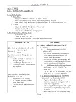 bài 1: Thành phần nguyên tử