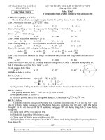 Đề thi tuyển sinh lớp 10 NH2007-2008 của tỉnh Quảng Nam