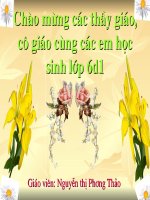 tiết 63: Ông lão đánh cá và con cá vàng