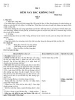 Giáo án Ngữ văn 6 tuần 24 - 3 Cột