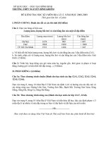 ĐỀ THI HKI ĐỊA 12