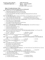 Đề thi HK II lớp 10 ban KHTN