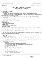 Giáo án Ngữ văn 6 (Tuần 31)