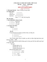 Các văn bản liên quan đến đại hội chi đoàn