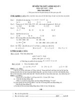 kt toán 6 kì I đề 4