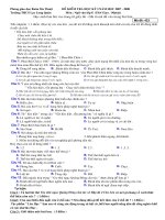 Kiểm tra văn 8 học kỳ I