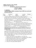 Đề thi học sinh giỏi huyện 2007- 2008