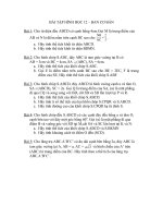 Bài tập thể tích