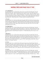 PHUONG PHAP TRO CHOI PHAT VUI LY THU