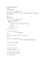 Một số bài giải lượng giác của một số trường Đại học