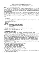 Chuong trinh dai hoi doi