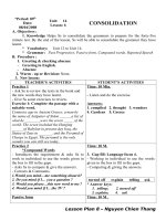 Unit 14: Consolidation