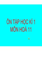 ôn tập học kì 1