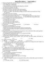 60 cau trac nghiem đien li