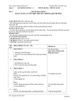 Hoạt động ngoài giờ lên lớp 6 - HK 2