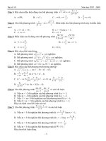 Ôn tập: Nhị thức bậc nhất và tam thức bậc hai