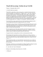 Thuyết kiến tạo mảng