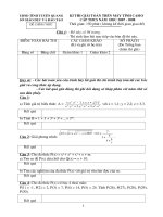 Đề thi cấp tỉnh năm 07-08