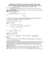 De thi may tinh cap huyen nam 2003 - 2004(Co dap an)