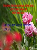 bài: chăm sóc cây trồng vật nuôi