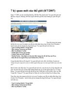 7 Ky Quan Cua the gioi