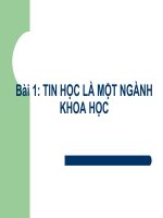 Tin hoc 10: Bai 1