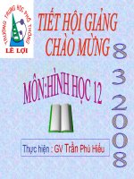Phương trình mặt cầu