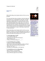 6 dạng câu hỏi lập luận