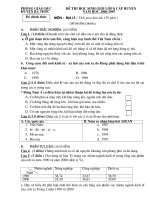 de thi HSG va dap an