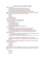 Trắc nghiệm Vật lý 12