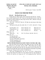 báo cáo xây dựng trường