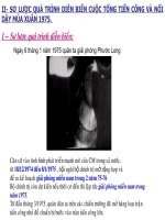 Bài 15.Cuộc đấu tranh giành toàn vẹn lãnh thổ thống nhất đất nước đi đến  thắng lợi hoàn toàn ( 1973-1975)