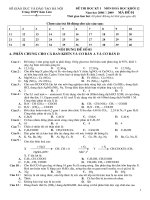 de thi hoc ki I Kim Lien co dap an