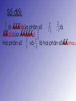 Chương III - Bài 9: Phép trừ phân số