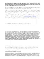 Thủ Thuật trong WIn