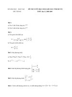 Đề casio THPT của Sóc Trăng năm 0809